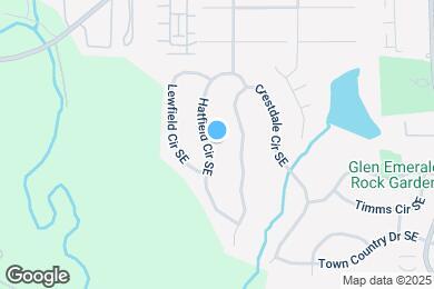 Map image of the property - 2582 Hatfield Cir SE