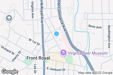 Map image of the property - 127 Chester St