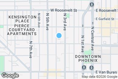 Map image of the property - Phoenix Silvercrest Affordable Senior 62+