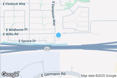 Map image of the property - 1551 S Danielson Way