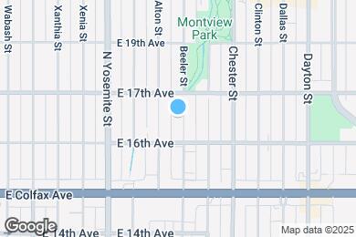 Map image of the property - 1643 Beeler St