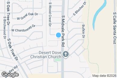 Map image of the property - 1594 W Swisher Pl