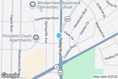 Map image of the property - 3930 Bailey Ave