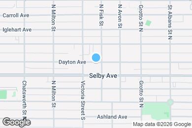 Map image of the property - 832 Dayton Ave