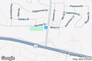 Map image of the property - 1210 3rd St E