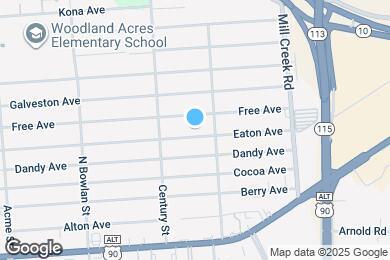 Map image of the property - 8811 Eaton Ave