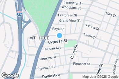 Map image of the property - 60 Cypress St