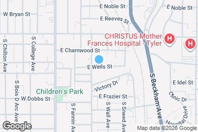 Map image of the property - 406 E Wells St