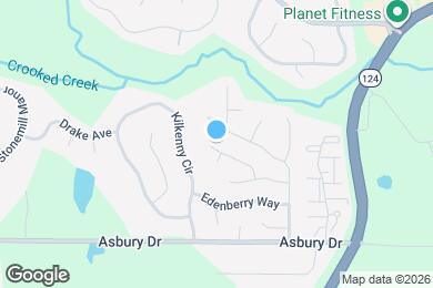 Map image of the property - 842 Asbury Trail