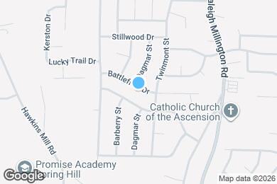 Map image of the property - 3989 Battlefield Dr