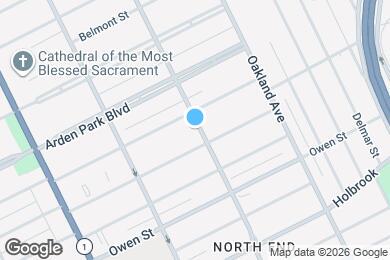Map image of the property - 9429 Brush St