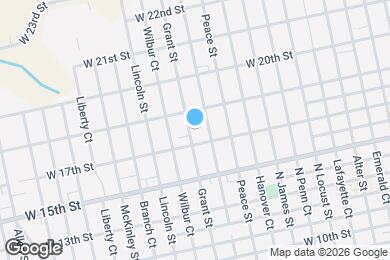 Map image of the property - 865 Grant St