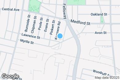 Map image of the property - 128 Lawrence St