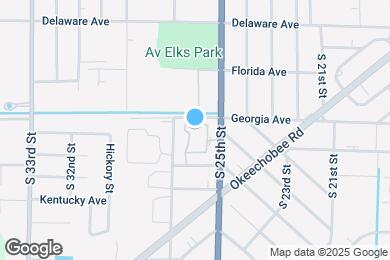 Map image of the property - Live Oak Villas