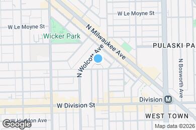 Map image of the property - 1822 W Ellen St