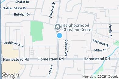 Map image of the property - Park Terrace Apartments