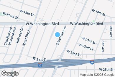 Map image of the property - 2009 S Victoria Ave