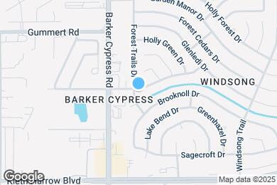 Map image of the property - 5422 Forest Trails Dr