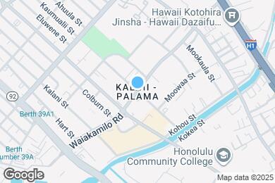 Map image of the property - 2668 Kalihi St