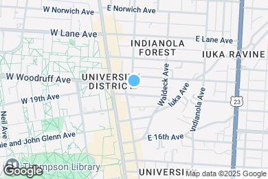 Map image of the property - 44 E 18th Ave