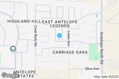 Map image of the property - 5633 Ridgepoint Dr