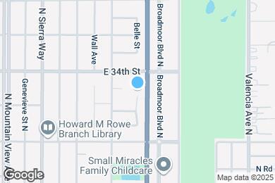 Map image of the property - 3357 Belle St