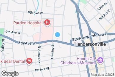 Map image of the property - 427 6th Ave W