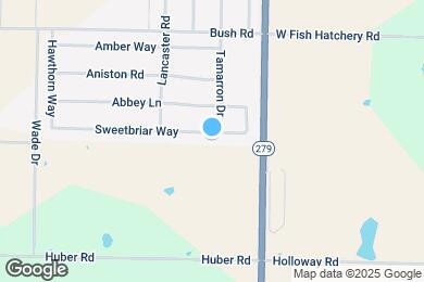 Map image of the property - 1411 Sweetbriar Way