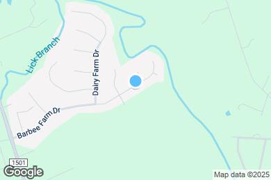 Map image of the property - 709 Barbee Farm Dr