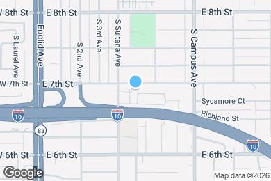 Map image of the property - 470 E 7th St