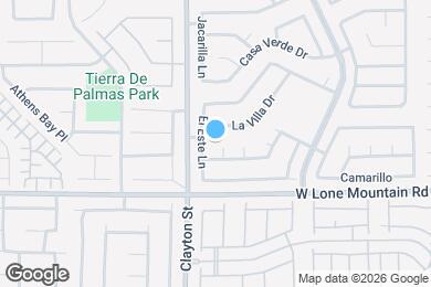 Map image of the property - 4841 Villa Elisa Cir