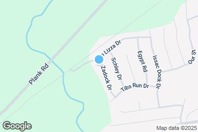 Map image of the property - 804 Zadock Dr