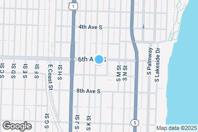 Map image of the property - 614 S K St