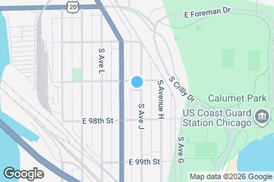 Map image of the property - 9714 S Ave J