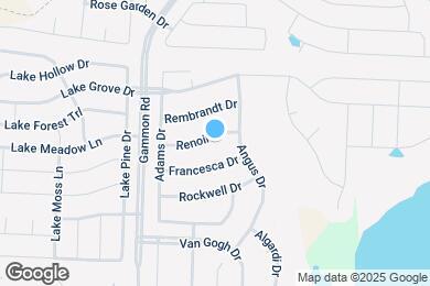 Map image of the property - 1348 Renoir Dr
