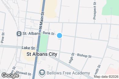 Map image of the property - 22 Lincoln Ave