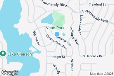 Map image of the property - 1096 Gerona Ave