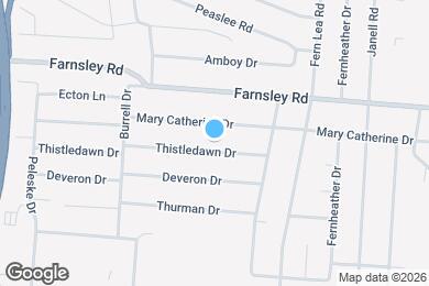 Map image of the property - 2217 Thistledawn Dr
