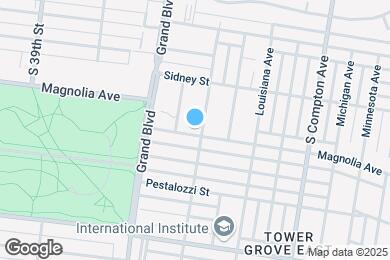 Map image of the property - 3505 Magnolia Ave