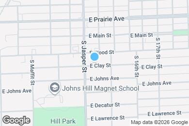 Map image of the property - 1236 E Clay St