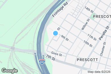 Map image of the property - 866 Pine St