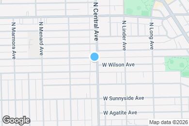 Map image of the property - 4624 N Central Ave