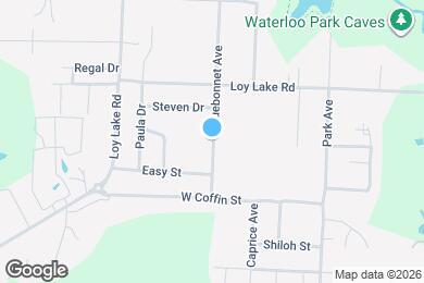 Map image of the property - 2109 Bluebonnet Ave