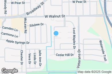Map image of the property - 4713 Honey Creek Ct