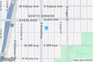 Map image of the property - 2191 S Lincoln St