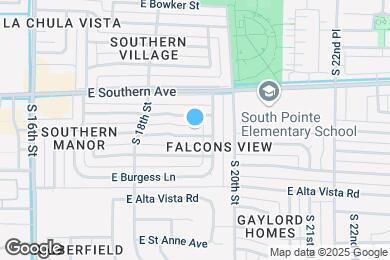 Map image of the property - 1908 E Lynne Ln