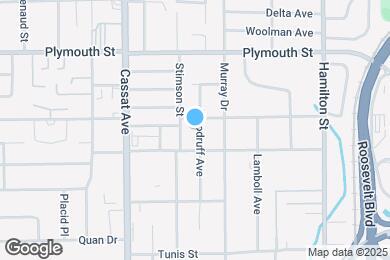 Map image of the property - 1284 Woodruff Ave