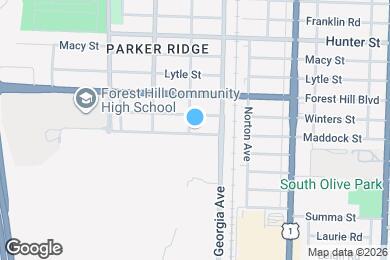 Map image of the property - 6916 Garden Ave