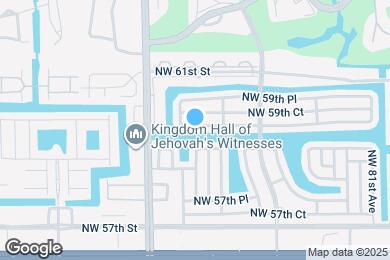 Map image of the property - 8602 NW 59th St