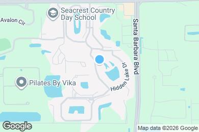 Map image of the property - 2202 Hidden Lake Dr